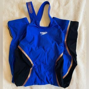 Speedo LZR Pure Intent Open Back Kneeskin Size 23